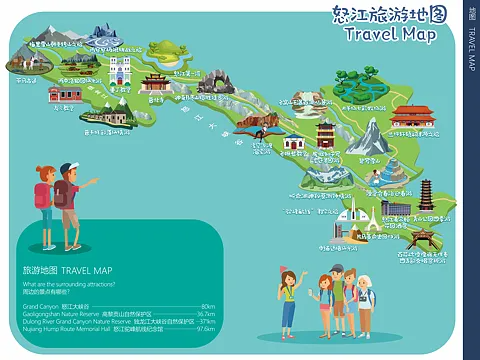 南区街道智慧导览系统下的手绘地图个性化推荐功能？
